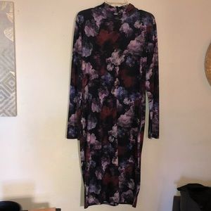Floral midi dress